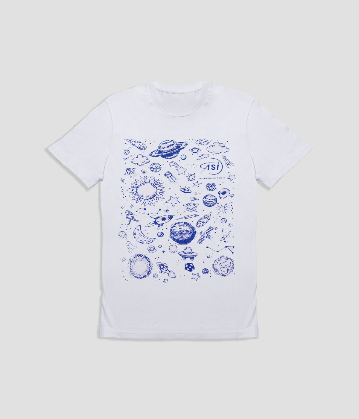 Cotton t-shirt with cartoon pattern