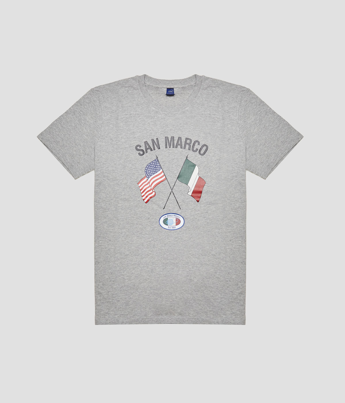 San Marco printed t-shirt with flags