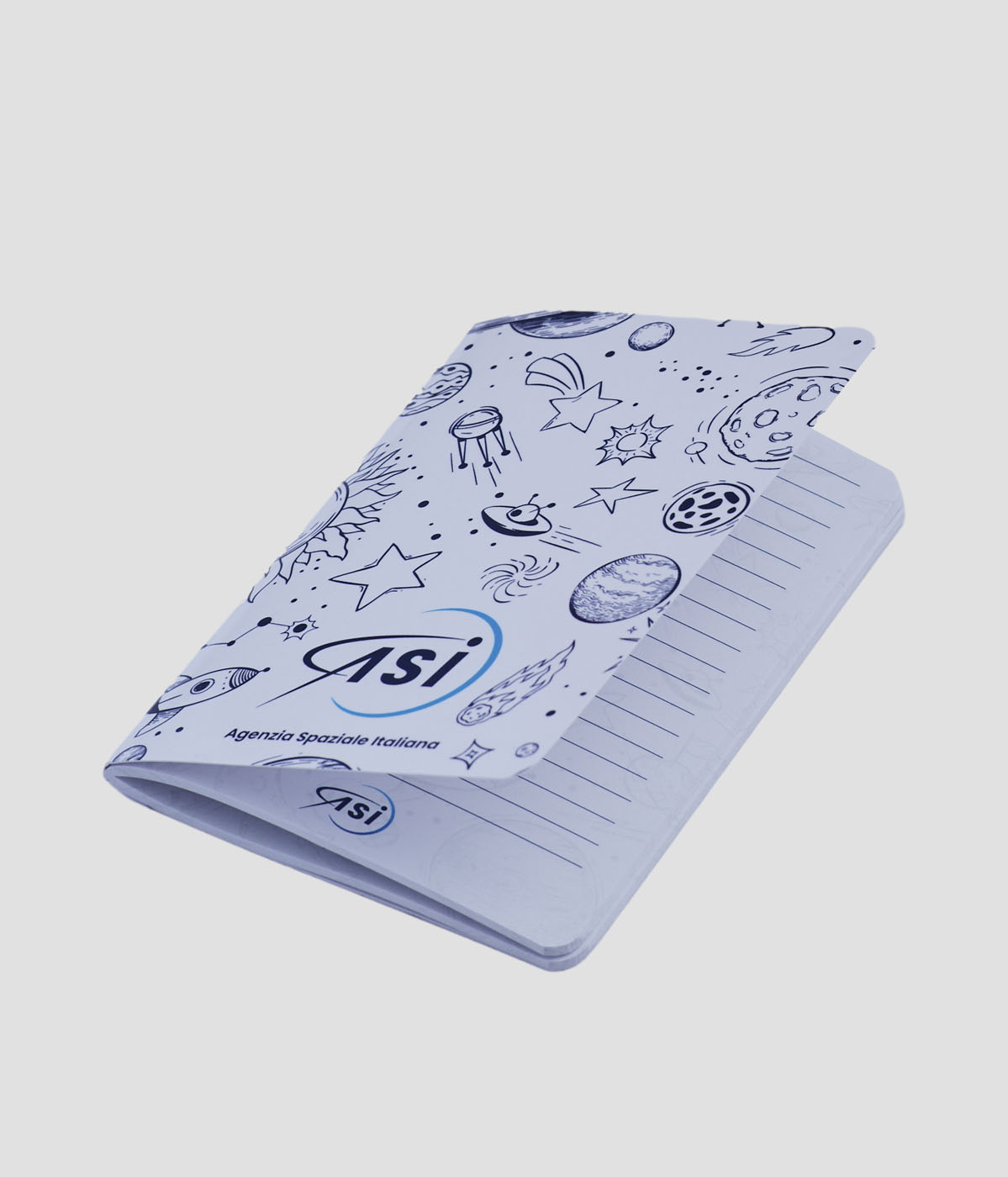 Notepad with cartoon pattern