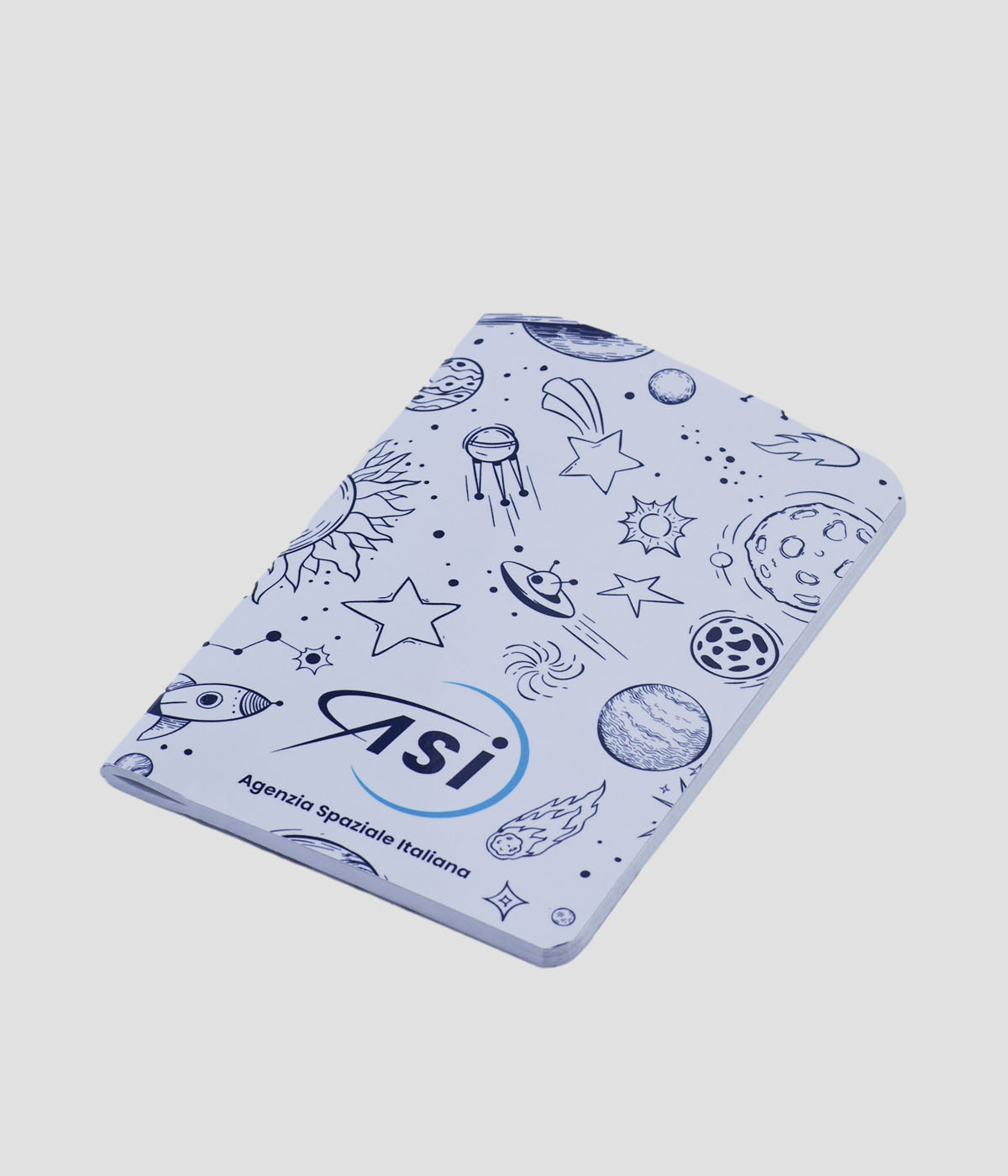 Notepad with cartoon pattern
